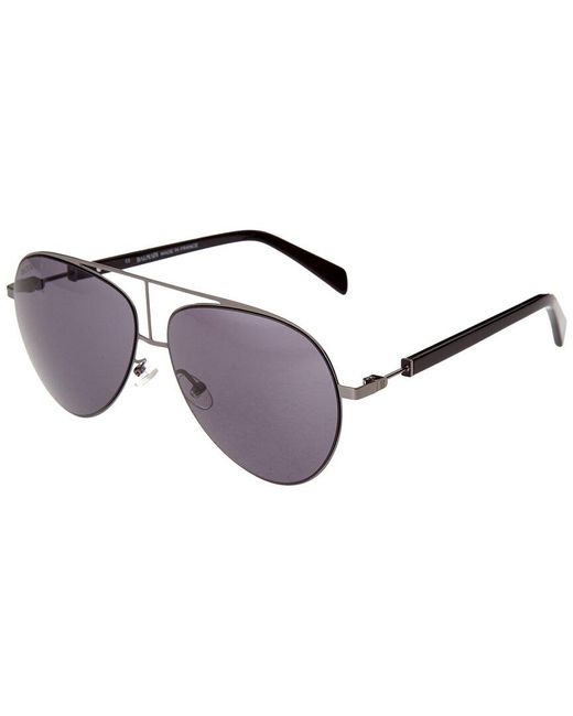 Balmain Gray Bl2103b 59mm Sunglasses