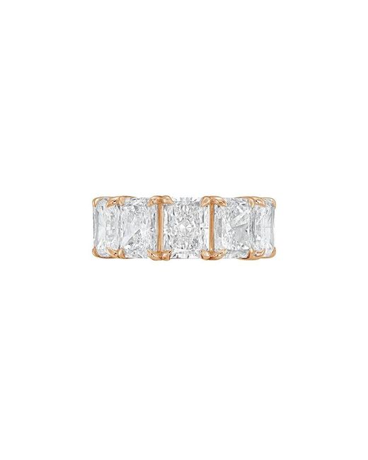 Diana M White Diana M. 14K Rose 8.00 Ct. Tw. Lab-Grown Diamond Ring