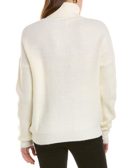 Avantlook White Turtleneck Sweater