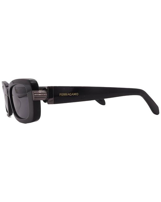 Ferragamo Black 52Mm Sunglasses