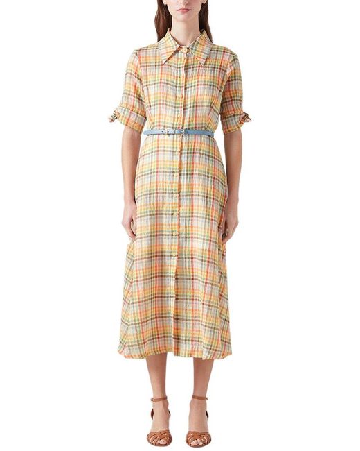 L.K.Bennett Natural Saffron Dress
