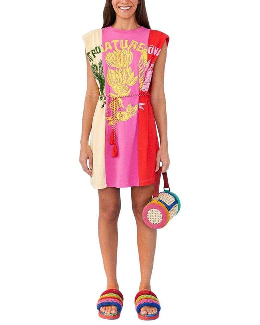 Farm Rio Red Mini Dress