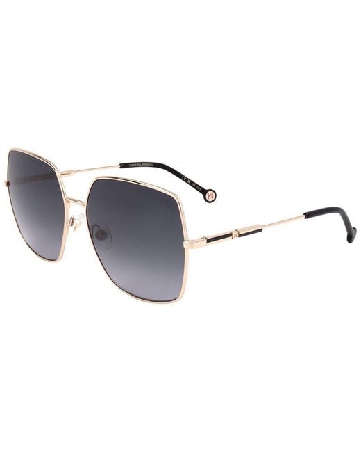 Carolina Herrera Blue 60Mm Sunglasses