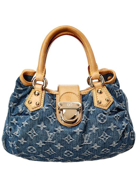 Louis Vuitton Blue Monogram Denim 