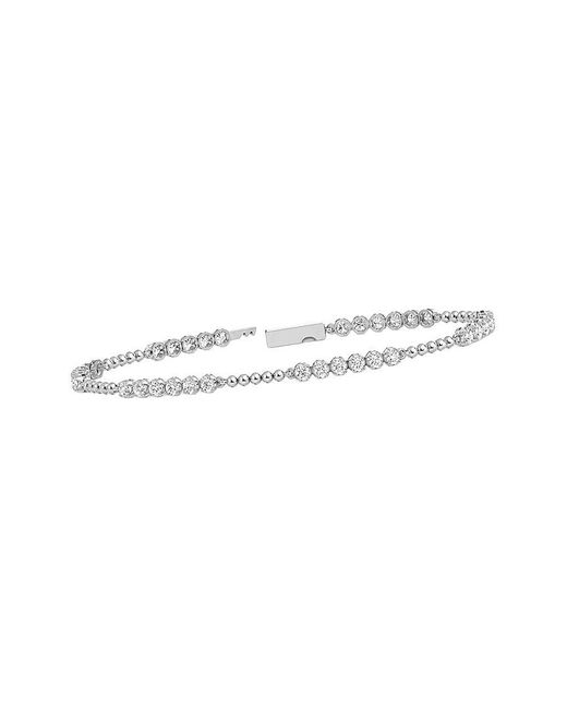 Lab Grown Diamonds White 14K 1.96 Ct. Tw. Lab-Grown Diamond Tennis Bracelet