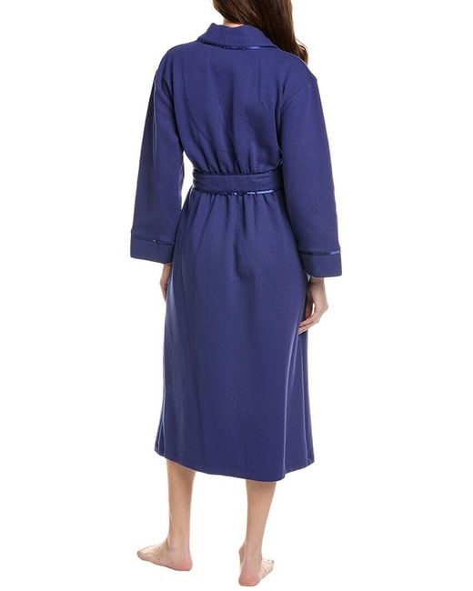 Carole Hochman Blue Ballet Wrap Robe