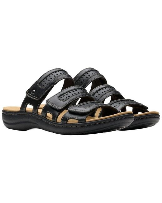 Clarks Black Collection Laurieann Dove Leather Sandal