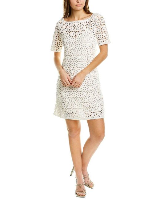 Rebecca Taylor Cotton Floral Crochet 
