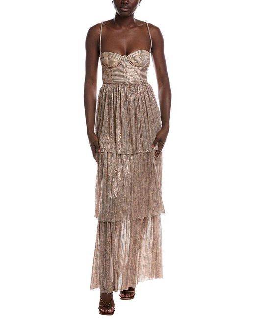 Sabina Musayev Brown Altair Dress