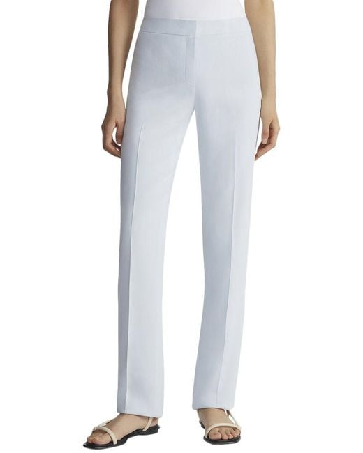 Lafayette 148 New York Blue Barrow Pant