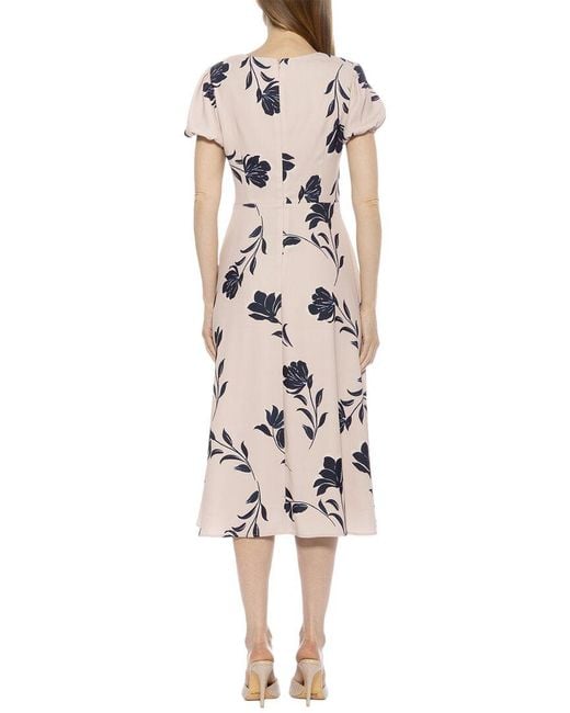 Alexia Admor Natural Gracie A-line Dress