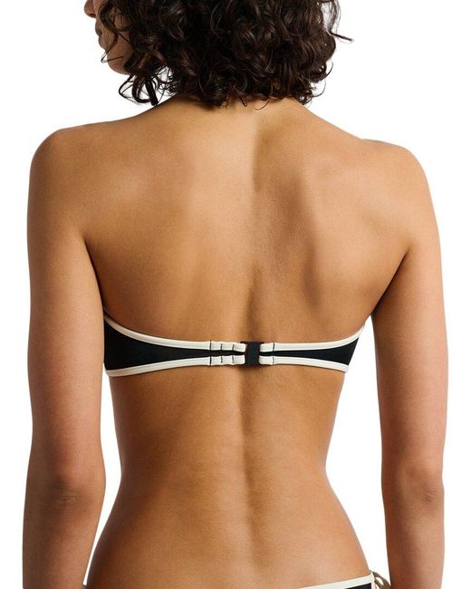 Onia Black Palermo Bikini Top