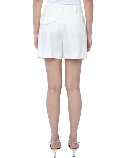 Zadig & Voltaire White Please Strass Wings Short
