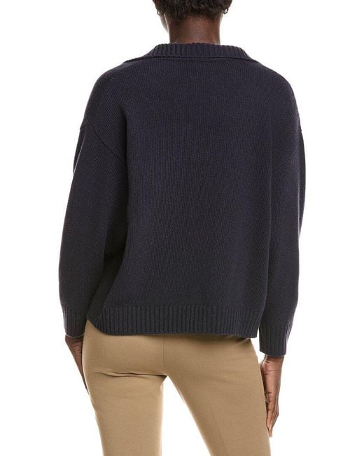 Weekend by Maxmara Blue Agre Wool Sweater