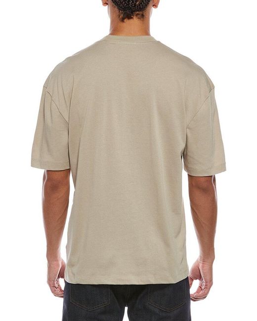 Scotch & Soda Natural Graphic Oversized T-Shirt for men
