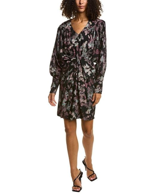 IRO Black Satinka Mini Dress