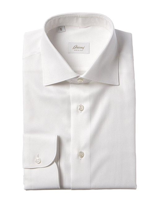 Brioni White Dress Shirt for men