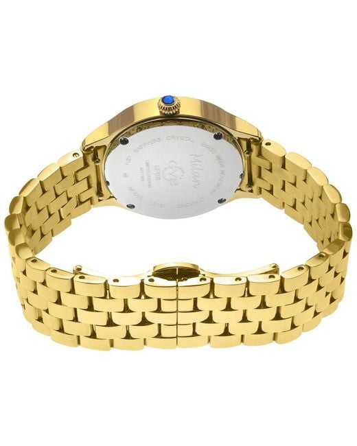 Gv2 Metallic Milan Watch