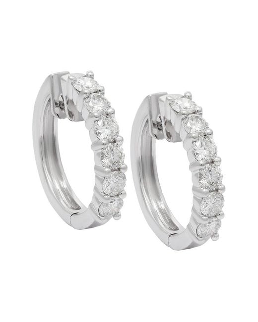 Diana M White Fine Jewelry 14k 0.50 Ct. Tw. Diamond Earrings