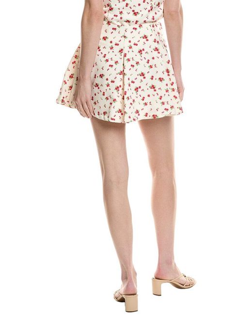 7021 White Mini Skirt