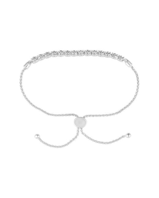 Lab Grown Diamonds White 0.25 Ct. Tw. Lab-Grown Diamond Bolo Bracelet