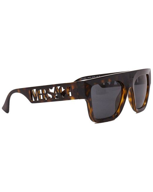 Versace Brown Ve4430u 53mm Sunglasses for men
