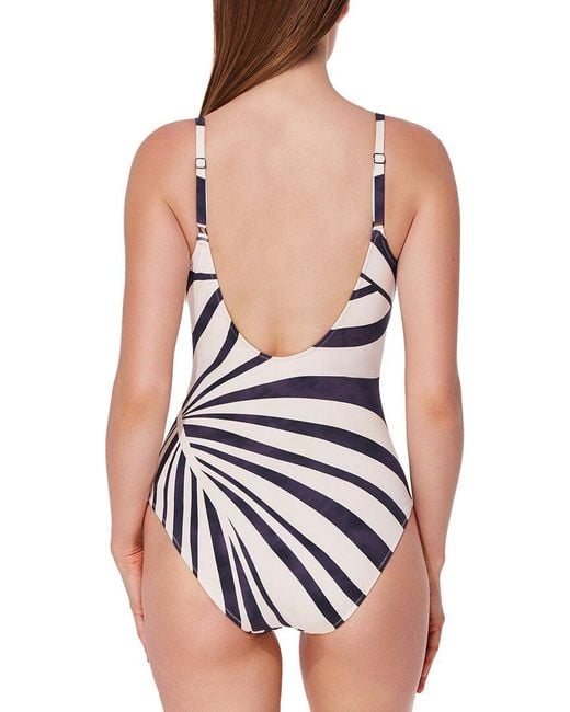 Gottex Gray Desert Queen Swimsuit