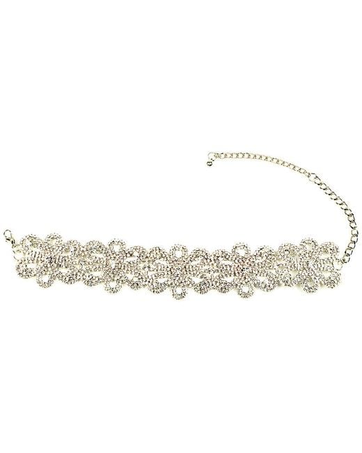Eye Candy LA Metallic Pluto Choker