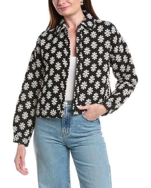Saltwater Luxe Black Embroidered Jacket