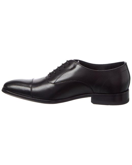 Paul Smith Black Portman Leather Oxford for men