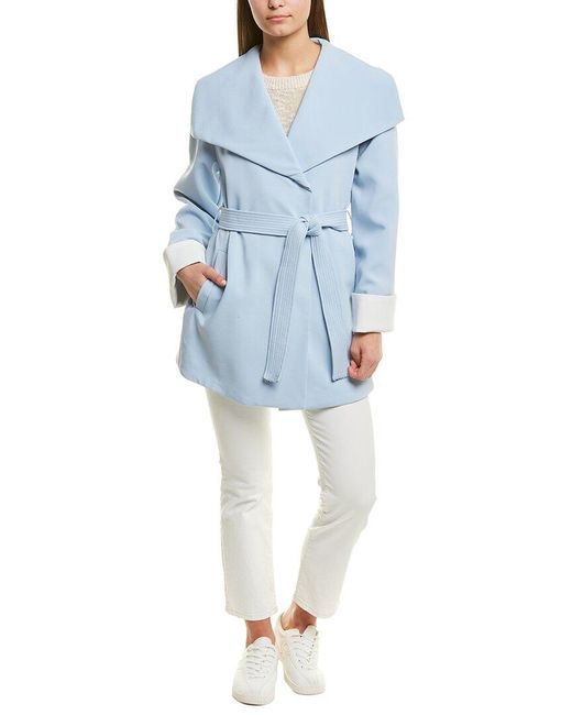 tahari blue jacket