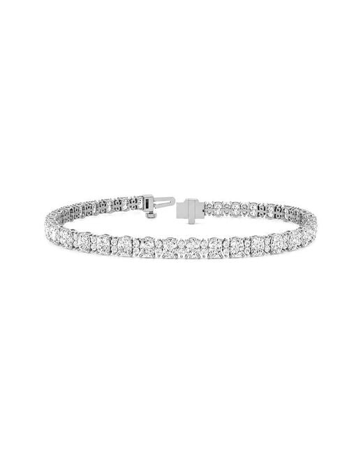 Lab Grown Diamonds White 14K 5.72 Ct. Tw. Lab-Grown Diamond Tennis Bracelet