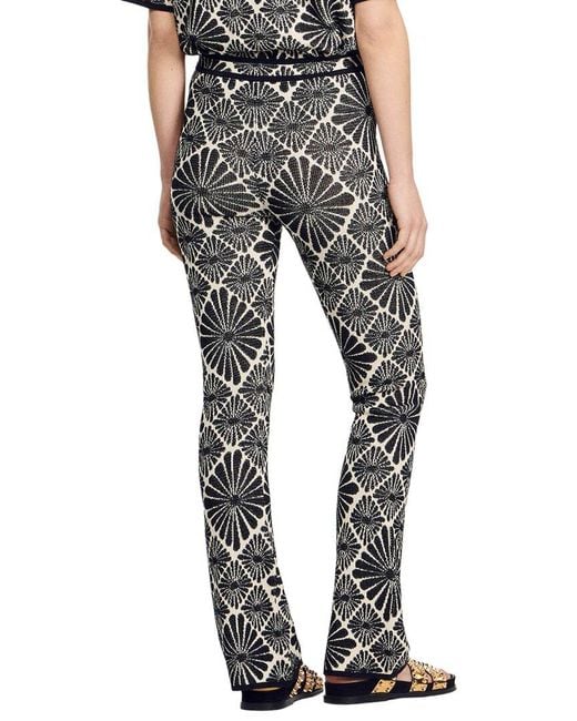 Sandro Black Pyramide Pant