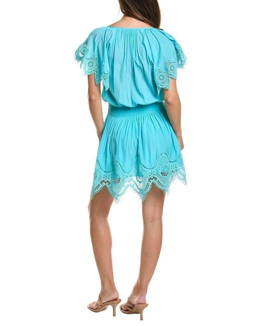 Ramy Brook Blue Arielle Mini Dress