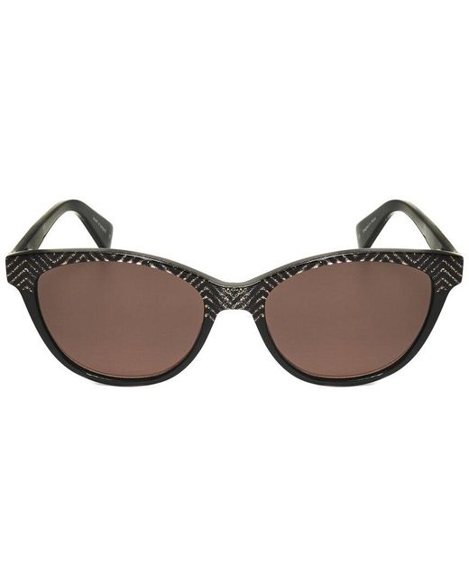 Christian Lacroix Brown Cls1095 52Mm Sunglasses