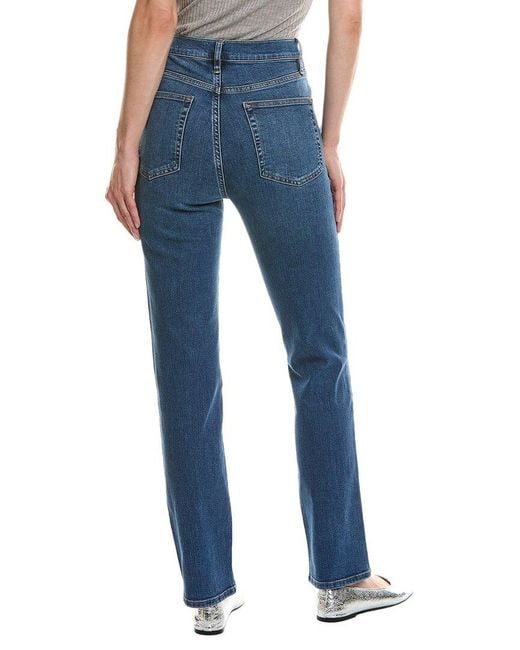 FRAME Blue The Pencil Crave Straight Jean