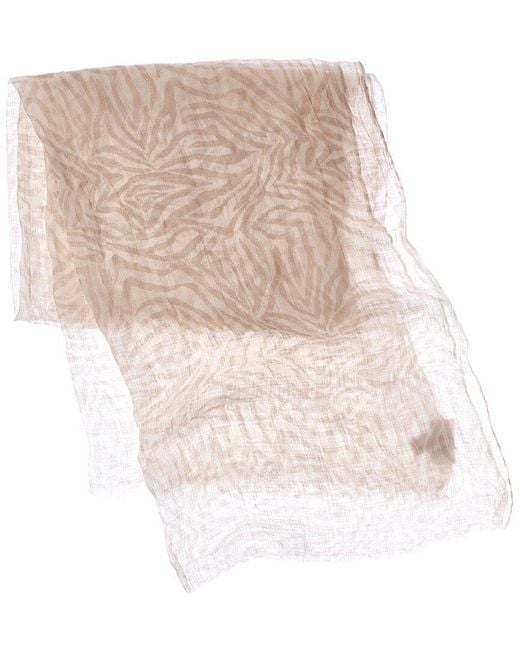 Brunello Cucinelli Natural Linen Scarf