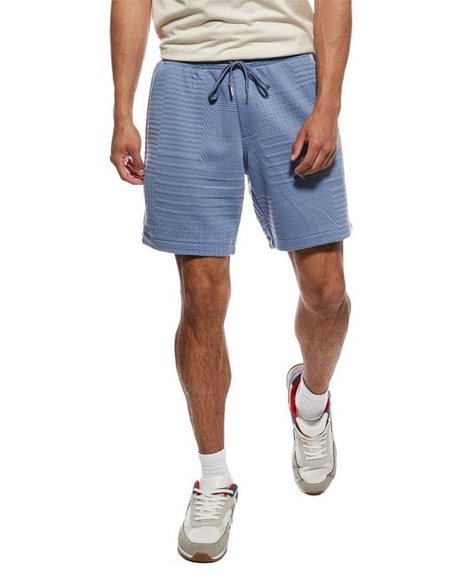 Scotch & Soda Blue Knit Short for men