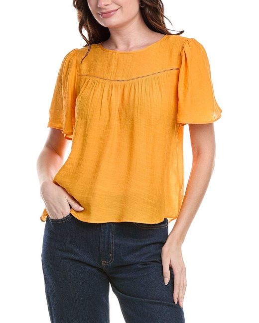 Nanette Lepore Orange Top