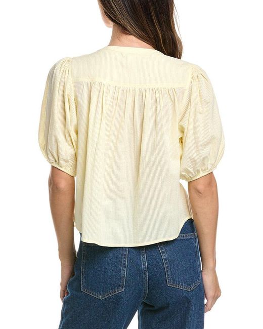 Splendid White Madison Blouse