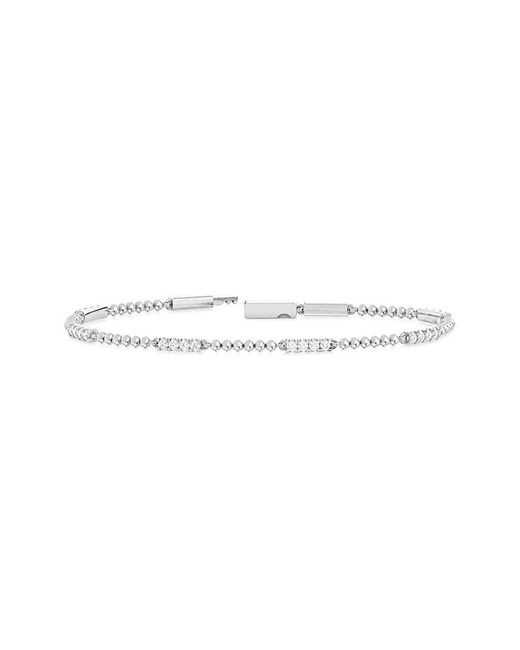 Lab Grown Diamonds White 14K 0.80 Ct. Tw. Lab-Grown Diamond Tennis Bracelet