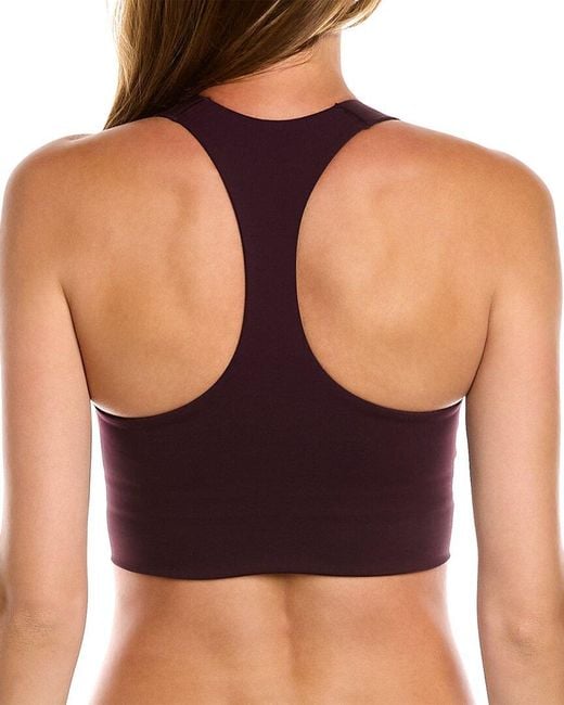 Spanx Purple Spanxshape Get Moving Longline Sports Bra