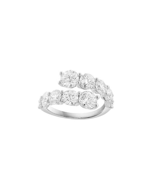 Effy Fine Jewelry White 14K 1.87 Ct. Tw. Lab-Grown Diamond Ring