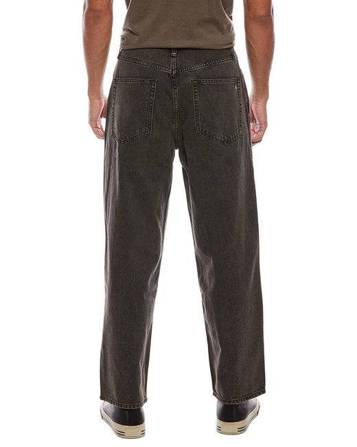 Rag & Bone Black Baggy Authentic Rigid Infuse Jean for men