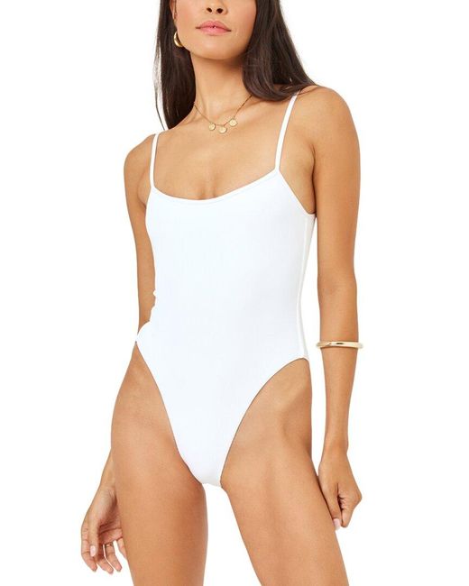 LSPACE White Holly One-Piece Classic