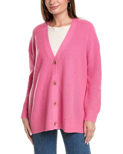 Electric and Rose Pink Everyday Regular Fit Cardigan