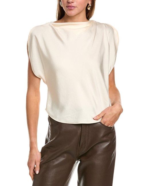 A.L.C. White Nadia Top