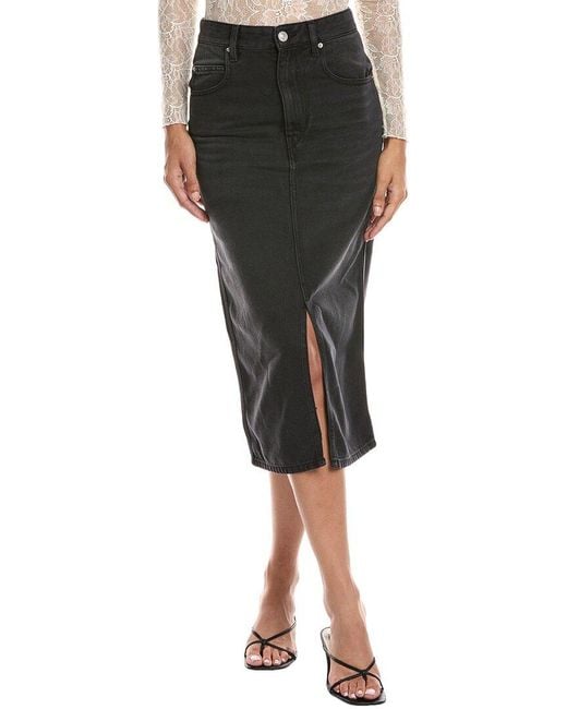 Isabel Marant Black Denim Skirt