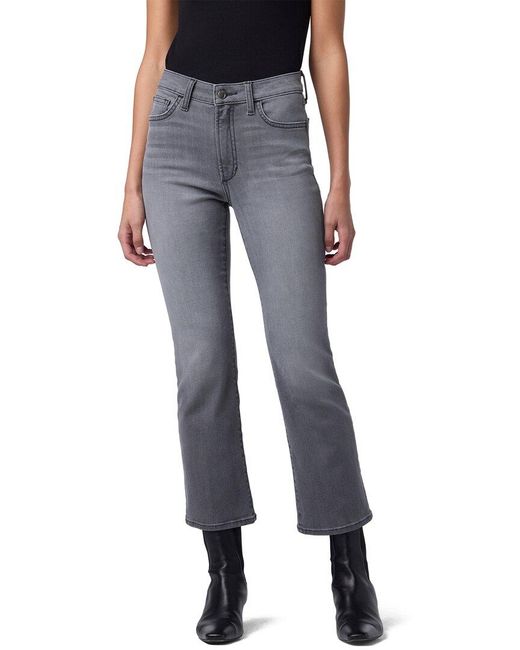 Joe's Jeans Blue High Rise Crop Bootcut Jean