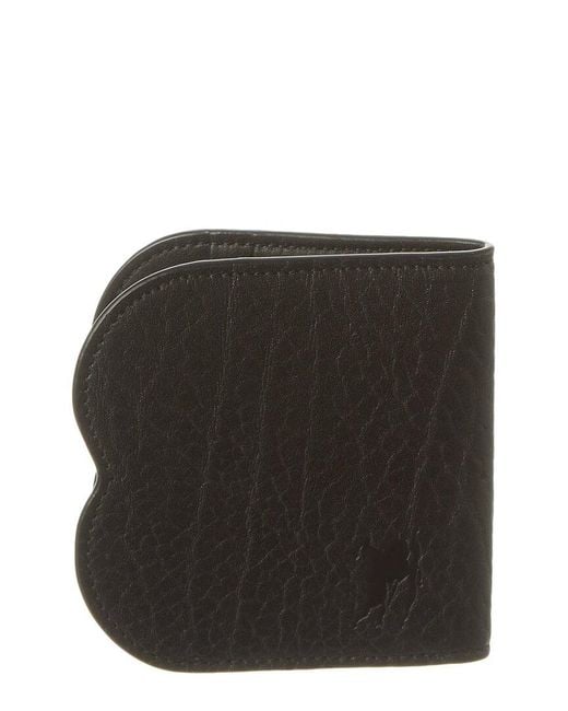 Burberry Black Chess Leather Card Holder